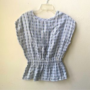 Ace and Jig Metallic top